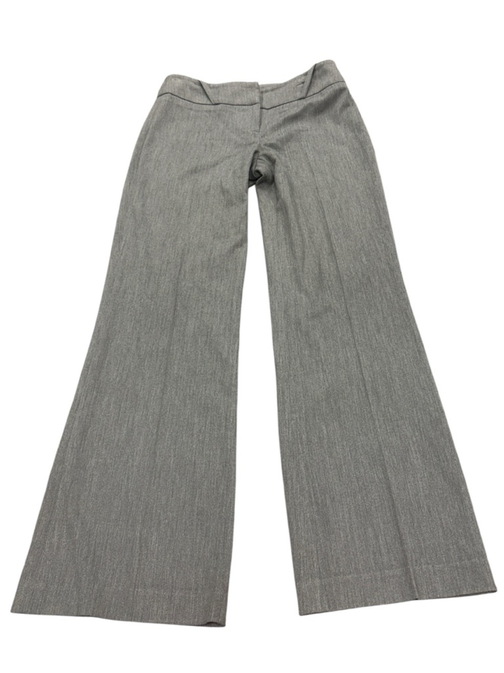 bebe Heather Gray Wide-Leg Dress Pants Size 2P